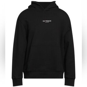 Only the Blind Black Men's Hoodie (XL)